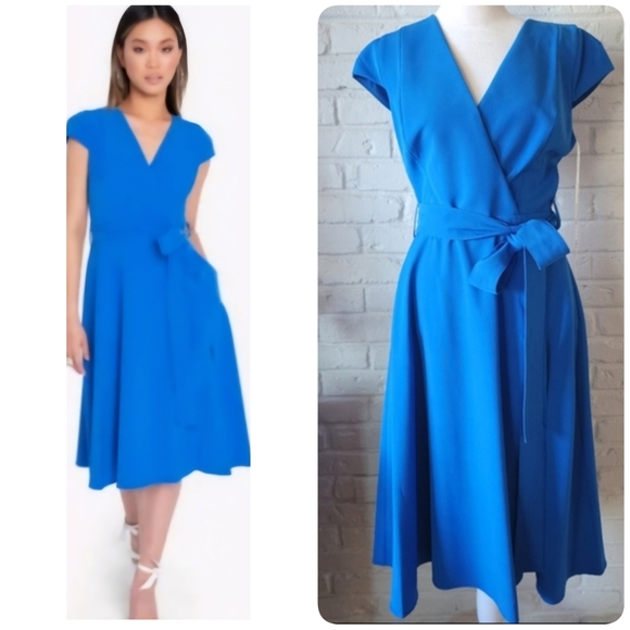 Black Halo Blue Pandora Dress | 4 | Multi-occasion, Work, Party - Picture 1 of 8